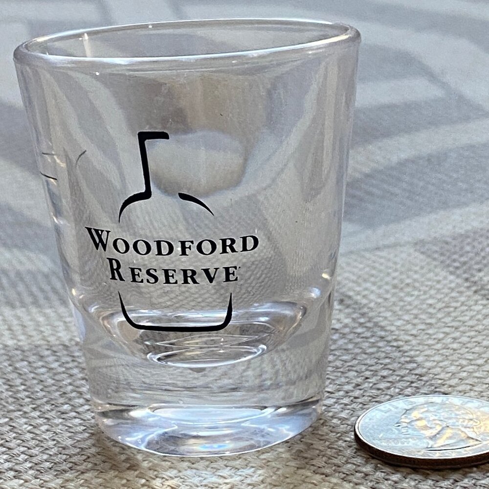 Woodford Reserve  Bourbon Heavy Acrylic Shot Glass